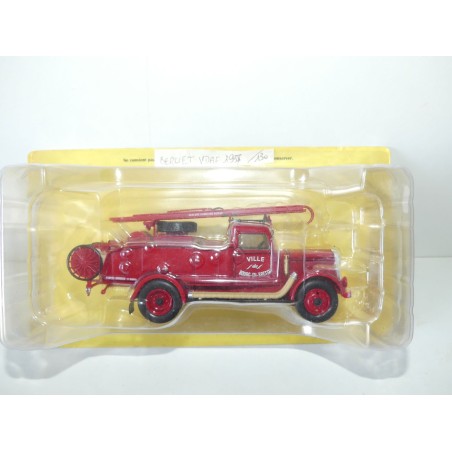 CAMION POMPIERS NÂ°099 BERLIET 770KB 6 version CHILIENNE IXO PRESSE 1:43