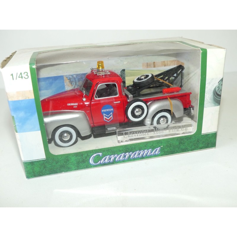 CHEVROLET 3100 PICK UP DEPANNEUSE SHELL CARARAMA 1:43 boite carton