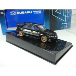 SUBARU IMPREZA WRX STi 2006 Noir AUTOART 1:43