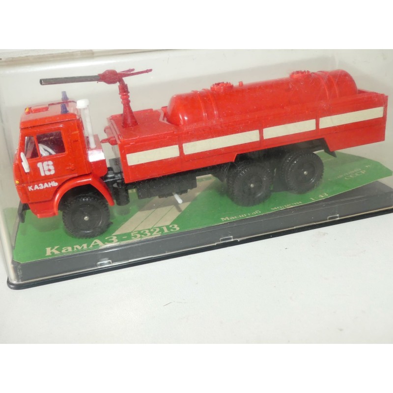 CAMION KAMAZ KAMA3 53212 Camion CITERNE POMPIERS FABRICATION RUSSE Made In URSS CCCP 1:43