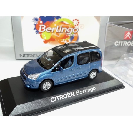 CITROEN BERLINGO II Bleu NOREV 1:43