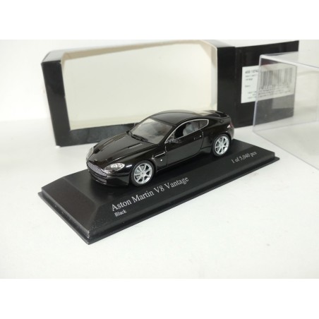 ASTON MARTIN V8 VANTAGE Noir MINICHAMPS 1:43