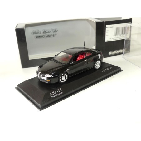 ALFA ROMEO GTV 2003 Noir MINICHAMPS 1:43