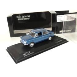 NSU TT 1967-72 Bleu MINICHAMPS 1:43