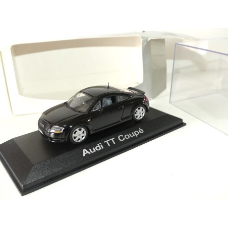 AUDI TT 8N Phase 2 avec petit aileron Noir MINICHAMPS 1:43