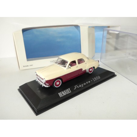 RENAULT FREGATE 1959 Crème et Bordeaux NOREV 1:43 imperfection