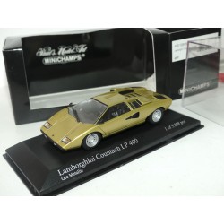 LAMBORGHINI COUNTACH LP 400 Gold MINICHAMPS 1:43