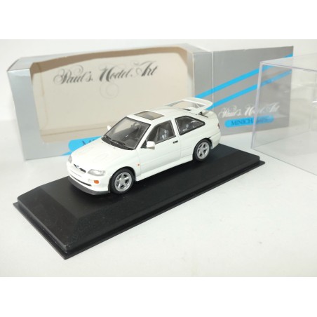 FORD ESCORT COSWORTH Blanc MINICHAMPS 1:43