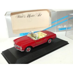 MERCEDES 280 SL PAGODE Rouge MINICHAMPS 1:43 imperfection