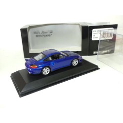 PORSCHE 911 TURBO 996 1999 Bleu MINICHAMPS 1:43