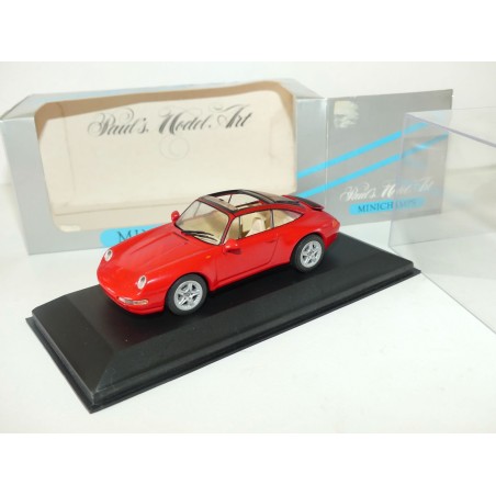 PORSCHE 911 TARGA 993 1995 Rouge MINICHAMPS 1:43