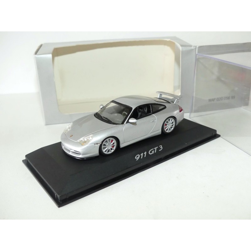 PORSCHE 911 GT3 996 2003 Gris Clair MINICHAMPS 1:43