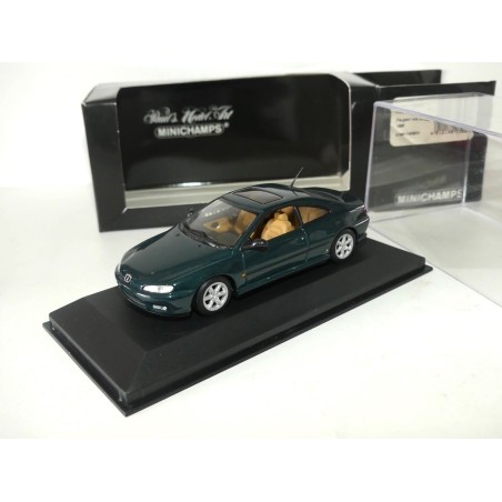 PEUGEOT 406 COUPE 1996 Vert MINICHAMPS 1:43