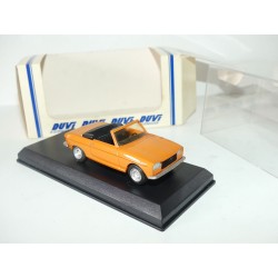 PEUGEOT 304 CABRIOLET Orange DUVI Résine 1:43