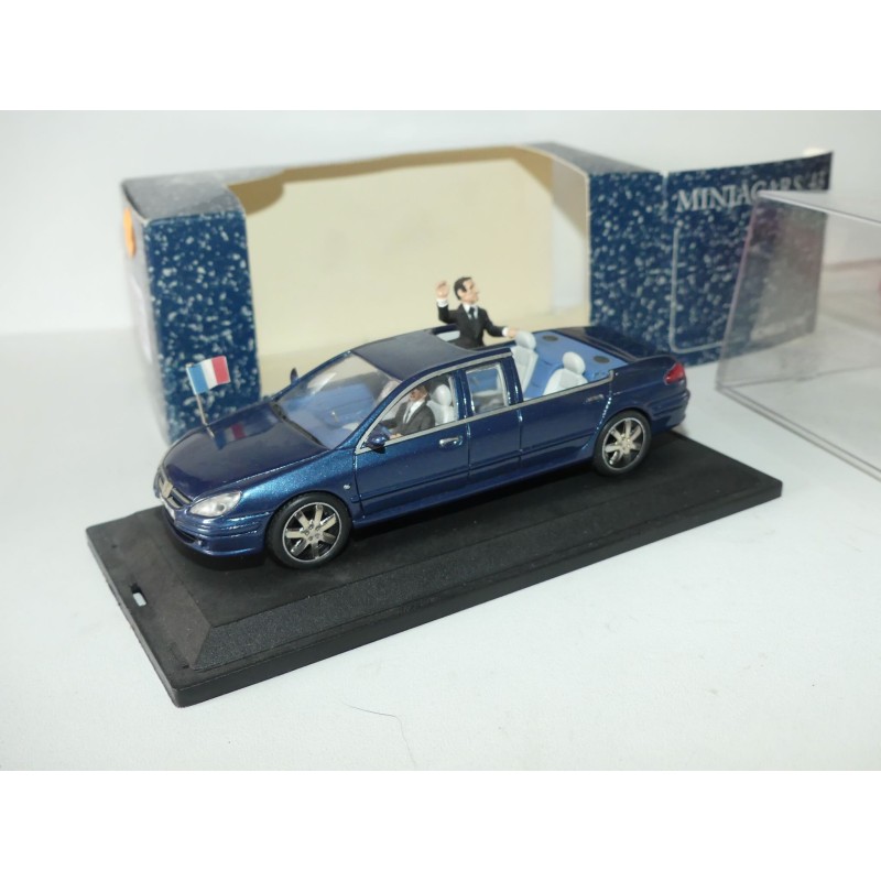 PEUGEOT 607 PALADINE PRESIDENTIELLE PARIS JUIN 2007 KIT MINIACARS 43 1:43