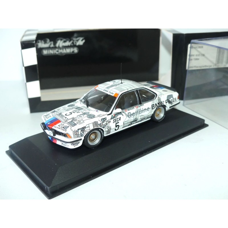 BMW 635 CSi N°5 SPA 1984 MINICHAMPS 1:43