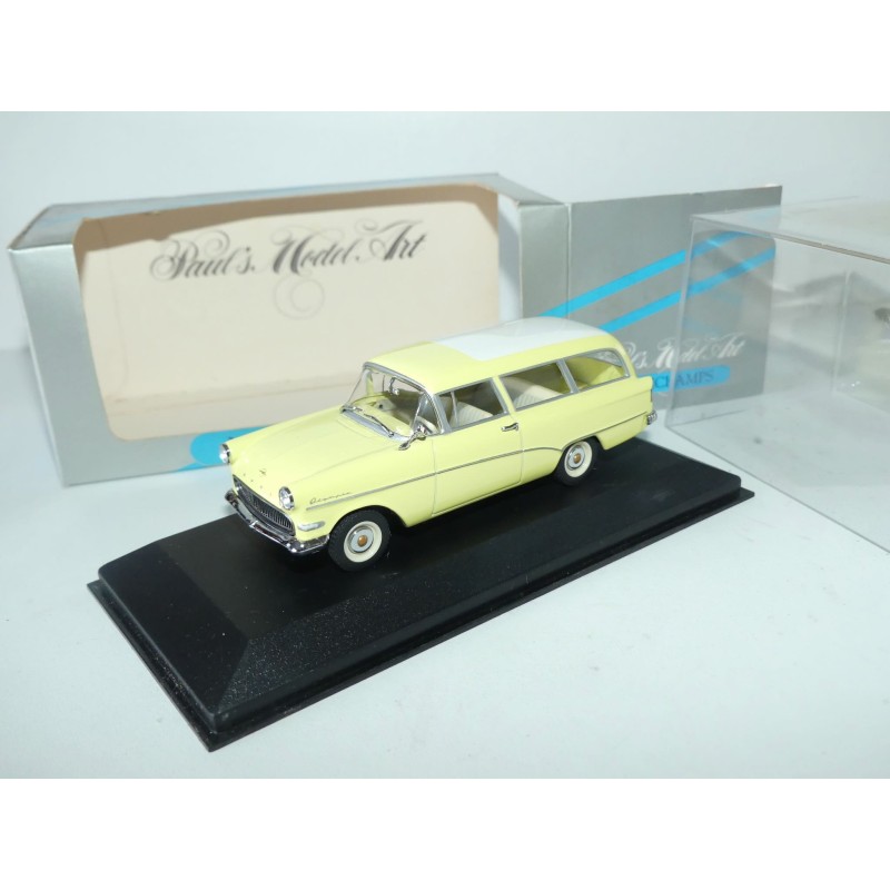 OPEL REKORD P1 CARAVAN 1958-1960 Jaune MINICHAMPS 1:43