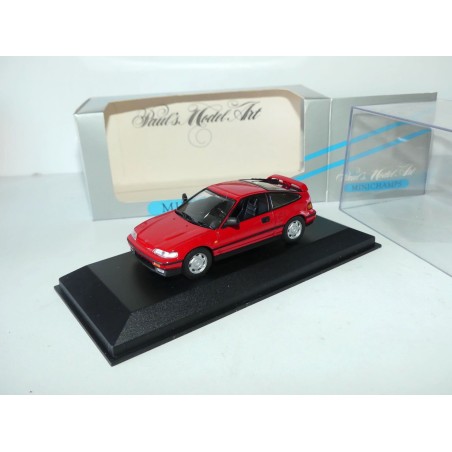 HONDA CR-X 1983 Rouge MINICHAMPS 1:43