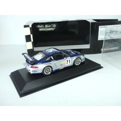 PORSCHE 911 GT3 RSR NÂ°81 LE MANS 2004 MINICHAMPS 1:43 18Ã¨me