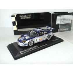 PORSCHE 911 GT3 RSR N°71 LE MANS 2004 MINICHAMPS 1:43 18ème