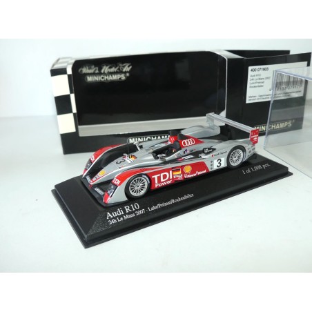 AUDI R10 NÂ°7 LE MANS 2006 MINICHAMPS 1:43 3Ã¨me