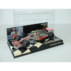 McLAREN MERCEDES MP4-22 GP du CANADA 2007 HAMILTON MINICHAMPS 1:43