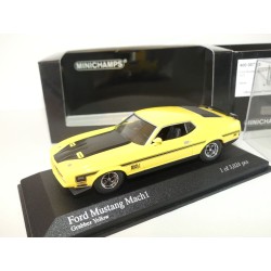 FORD MUSTANG MACH 1 Jaune MINICHAMPS 1:43