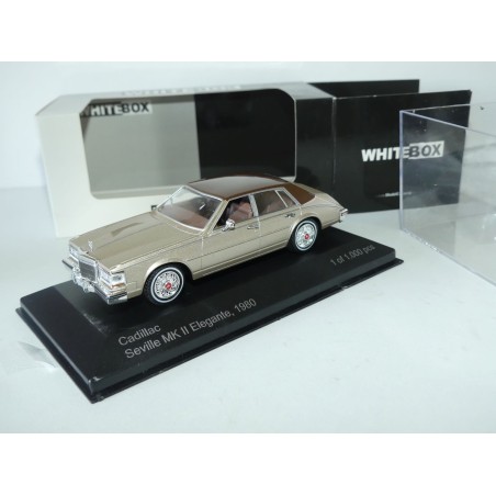 CADILLAC SEVILLE MK II ELEGANTE 1980 Marron WHITEBOX 1:43