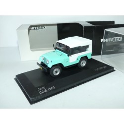 JEEP CJ-5 1963 Vert WHITEBOX 1:43