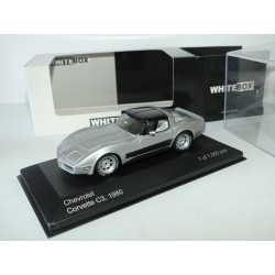 CHEVROLET CORVETTE C3 1980 Gris WHITEBOX 1:43