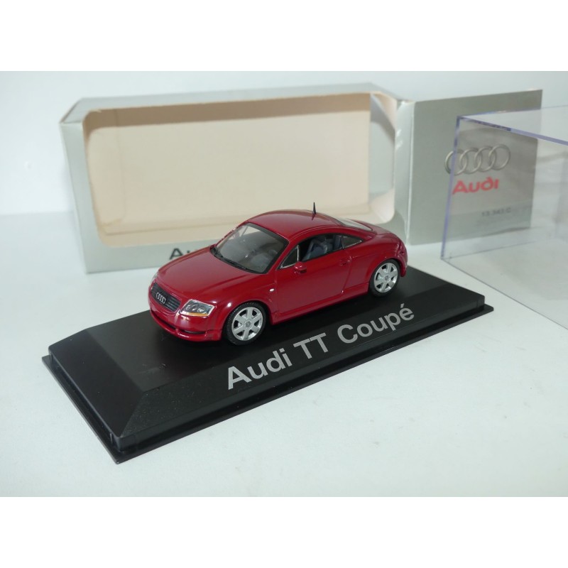 AUDI TT 8N Phase 1 1998 Bordeaux MINICHAMPS 1:43