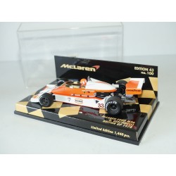 McLAREN FORD M26 GP  D'ANGLETERRE 1978 B. GIACOMELLI MINICHAMPS 1:43