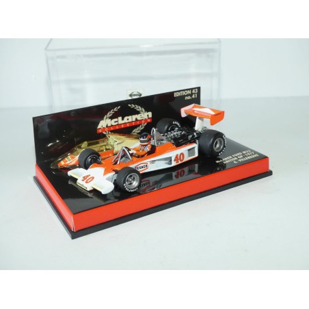 McLAREN FORD M23 GP D'ANGLETERRE 1977 G. VILLENEUVE MINICHAMPS 1:43