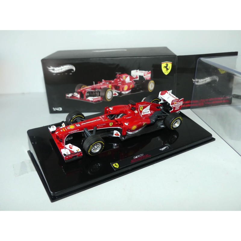 FERRARI F138 GP DE CHINE 2003 F. ALONSO HOTWHEELS ELITE 1:43