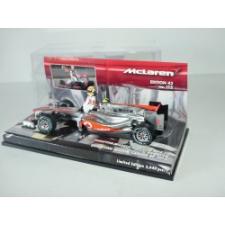 McLAREN MERCEDES MP4-25 GP CANADA 2010 L. HAMILTON MINICHAMPS 1:43 ArrivÃ©e 4Ã¨me