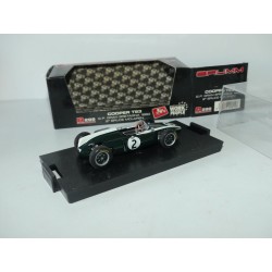 COOPER T53 GP DE GRANDE BRETAGNE 1960 B. McLAREN BRUMM R299 1:43