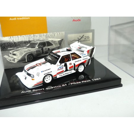 AUDI SPORT QUATTRO S1 RALLYE PIKES PEAK 1987 W. ROHRL MINICHAMPS 1:43