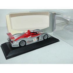 AUDI R8 NÂ°1 12H SEBRING 2002 MINICHAMPS 1:43 5Ã¨me