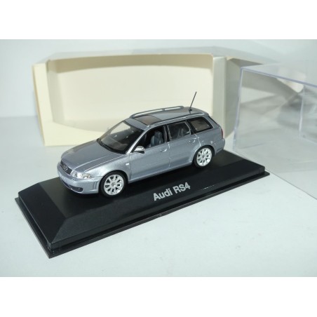 AUDI RS4 AVANT B5 Gris Clair MINICHAMPS 1:43