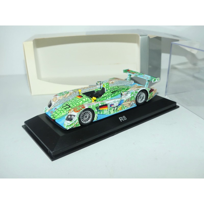 AUDI R8 N°77 CROCODILE ADELAIDE LE MANS SERIE 2000 MINICHAMPS 1:43