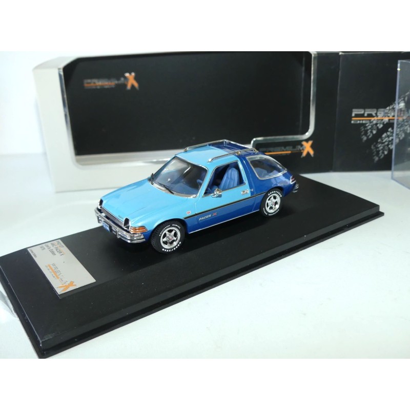 AMC PACER X LEVI S EDITION 1975 Bleu PREMIUM CLASSIXXS PRD127 1:43