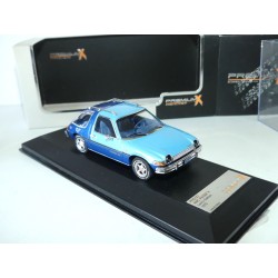 AMC PACER X LEVI S EDITION 1975 Bleu PREMIUM CLASSIXXS PRD127 1:43