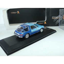 AMC PACER X LEVI S EDITION 1975 Bleu PREMIUM CLASSIXXS PRD127 1:43