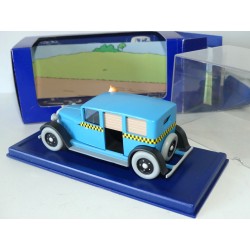 VOITURE TINTIN NÂ°04 CHECKER TAXI TINTIN EN AMERIQUE ATLAS 1:43