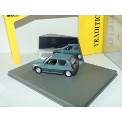 RENAULT SUPER 5 3 Portes 1989 Vert UNIVERSAL HOBBIES 1:43