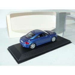 AUDI TT 8N Phase 2 Avec petit aileron Bleu MINICHAMPS 1:43