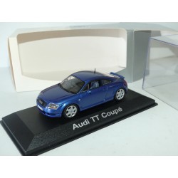 AUDI TT 8N Phase 2 Avec petit aileron Bleu MINICHAMPS 1:43