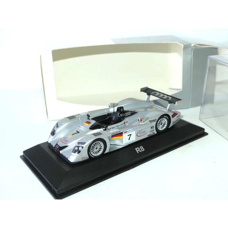 AUDI R8 N°7 LE MANS 2000 MINICHAMPS 1:43