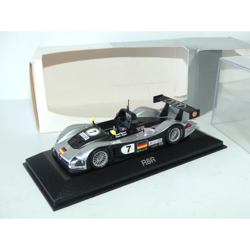 AUDI R8R NÂ°7 LE MANS 1999 MINICHAMPS 1:43 4Ã¨me