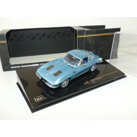 CHEVROLET CORVETTE STINGRAY 1963 Bleu IXO CLC198 1:43 imperfection